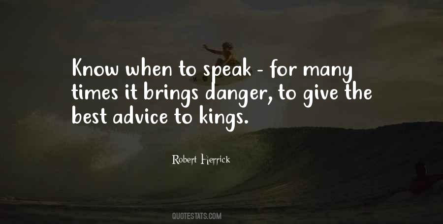 Quotes About When To Speak #388229