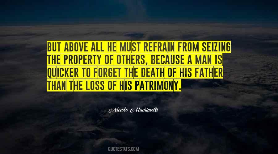 Quotes About The Loss Of A Father #1037752
