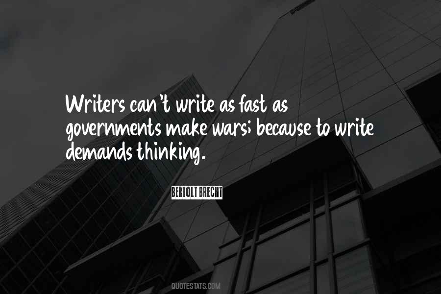War Writing Quotes #1308384