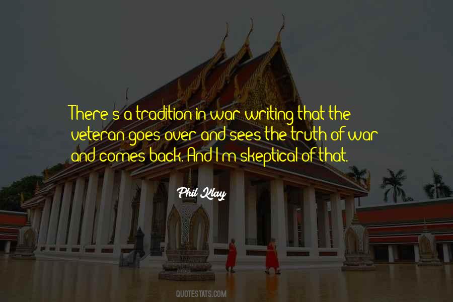 War Writing Quotes #823279
