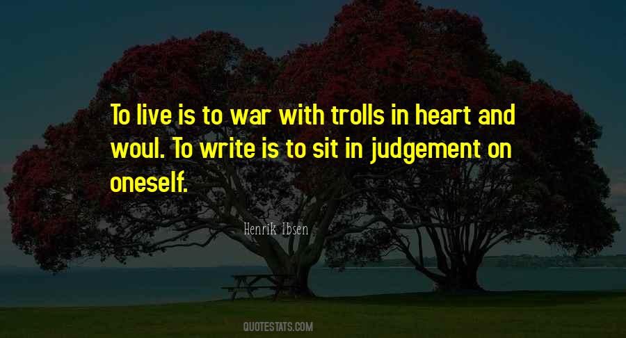 War Writing Quotes #830973