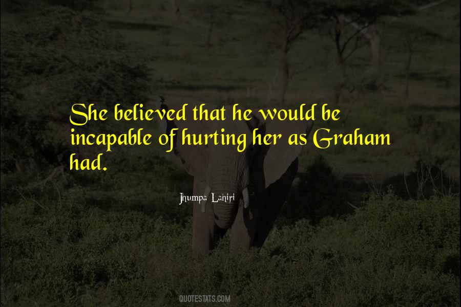 Quotes About Incapable #1427114