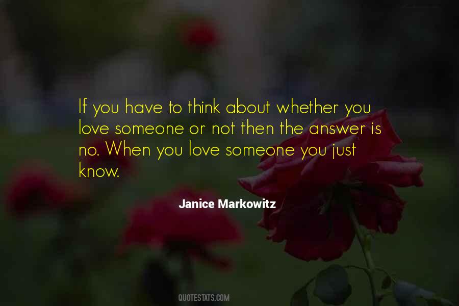 Quotes About Think About Someone #230368
