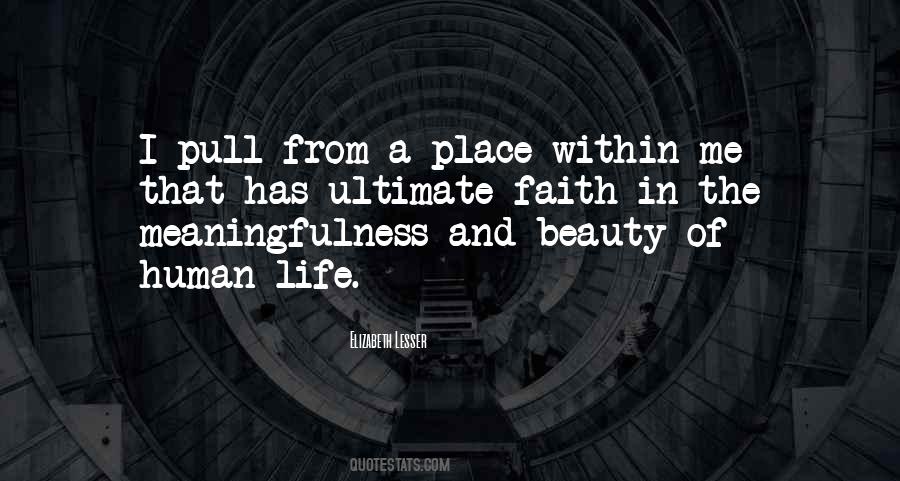 Beauty Of A Place Quotes #1389914