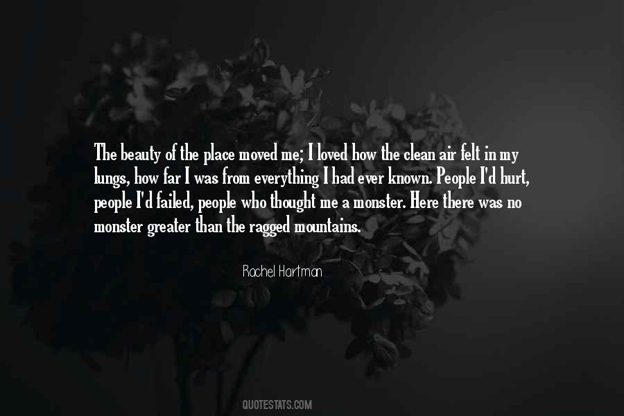 Beauty Of A Place Quotes #348462