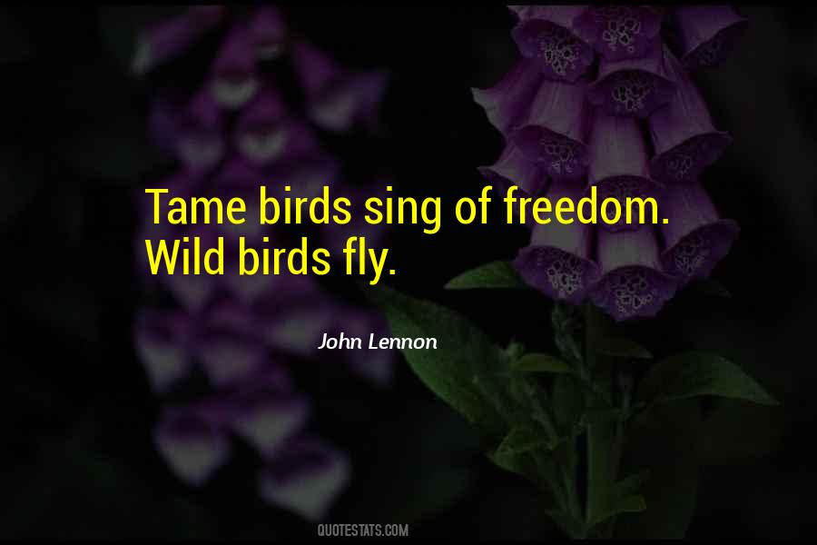 Quotes About Freedom And Birds #459701