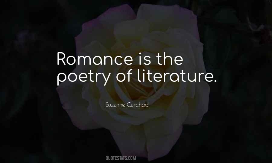 Quotes About Romance Literature #106775
