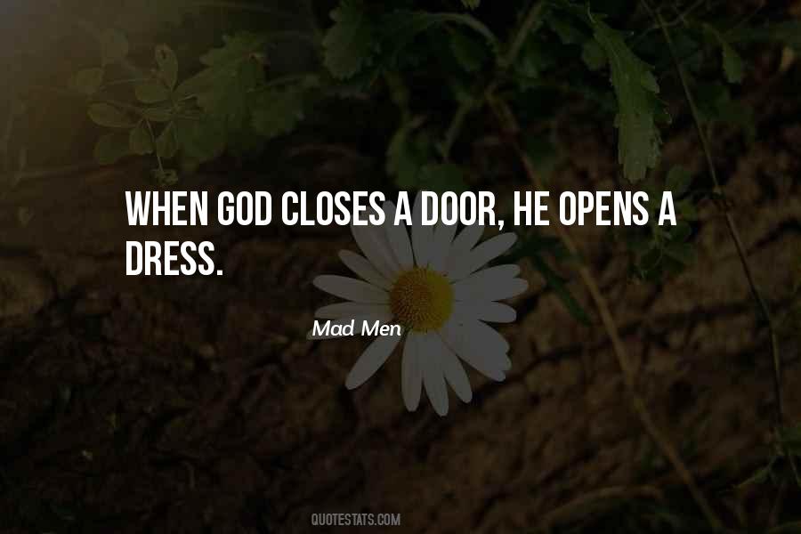 When God Closes One Door Quotes #984937