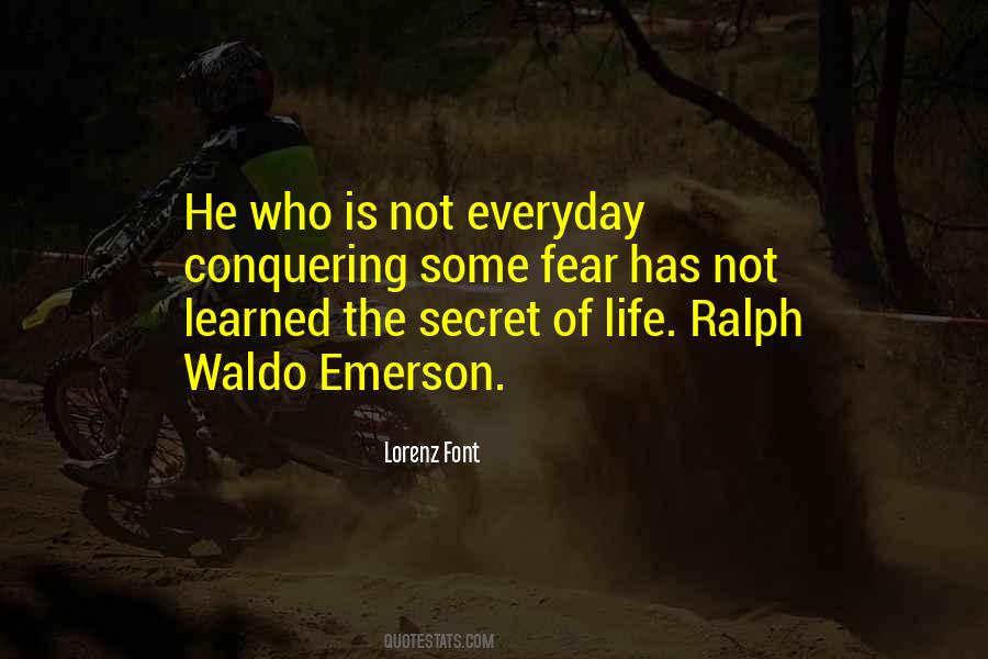 Quotes About The Secret Of Life #108115