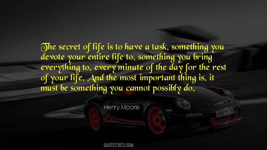 Quotes About The Secret Of Life #1478421