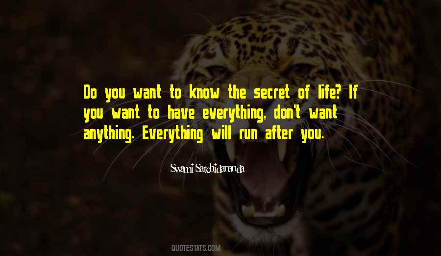 Quotes About The Secret Of Life #816209