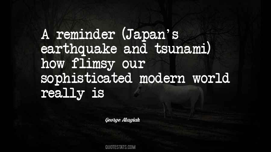 Quotes About Earthquake In Japan #1728539