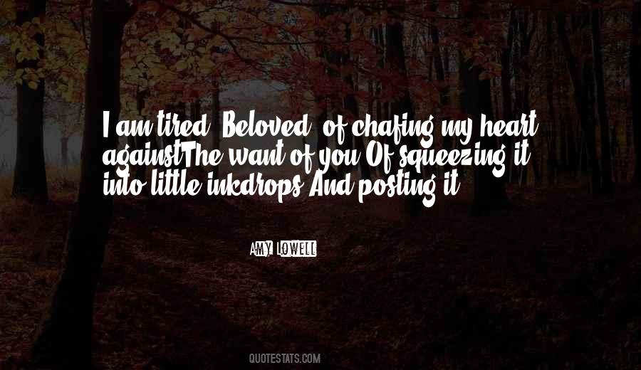 Quotes About Tired Heart #1185472