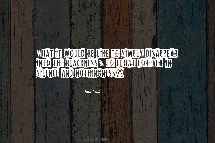 Quotes About Nothingness #167094