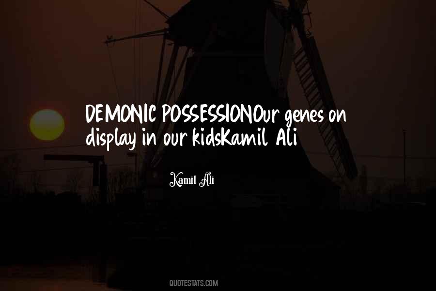 Quotes About Demonic #1277429