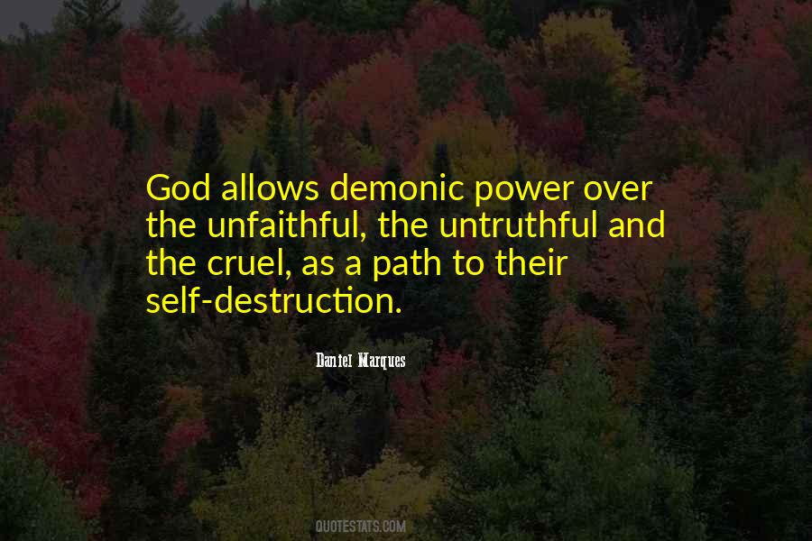 Quotes About Demonic #521686