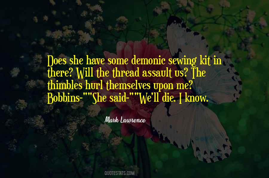 Quotes About Demonic #651614