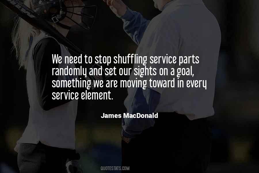 Quotes About Shuffling #1034208