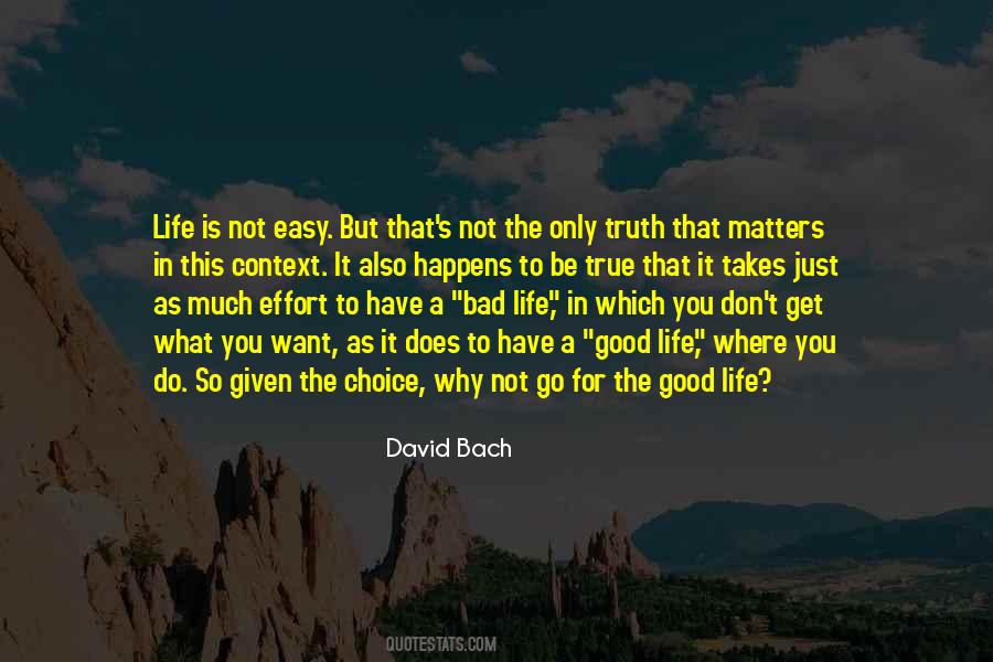Quotes About Bad Life #615505