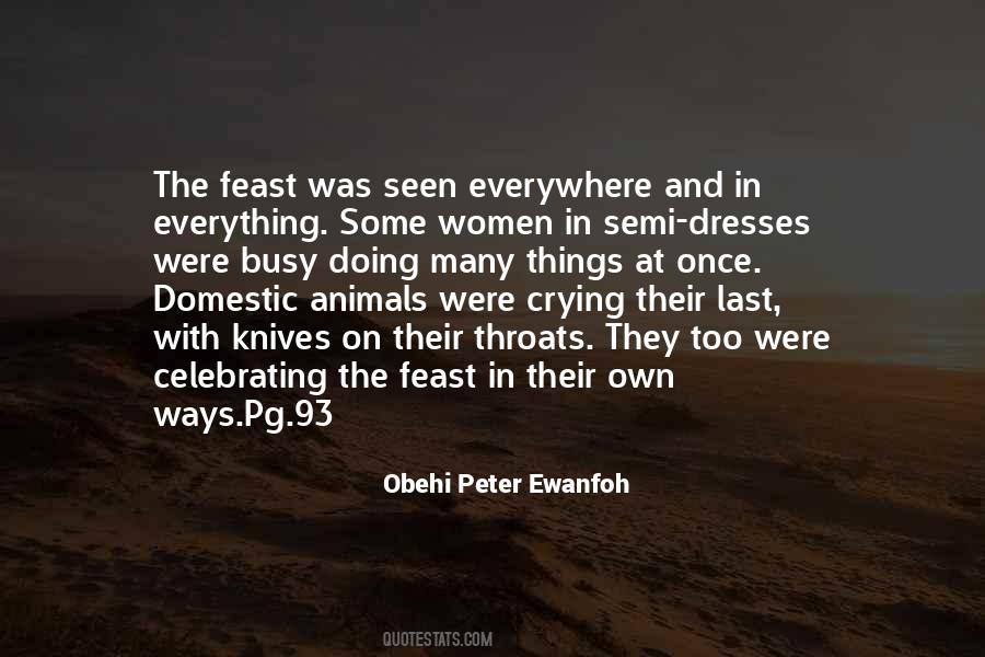 Quotes About Domestic Animals #1691984