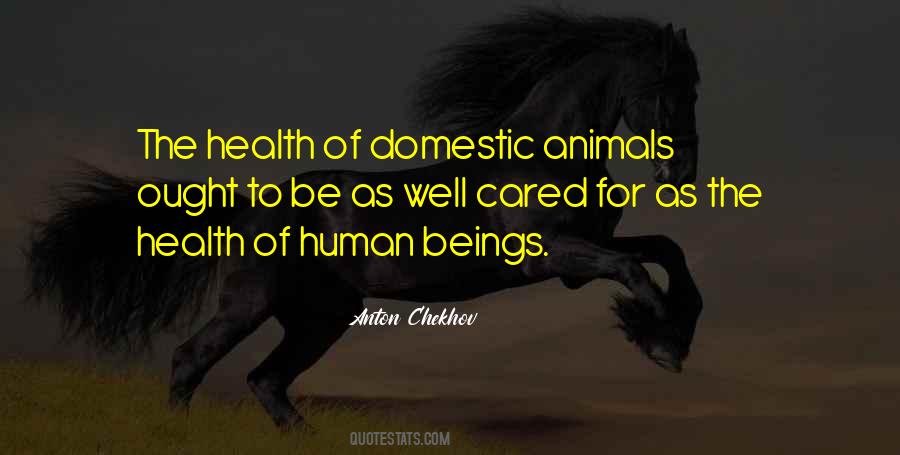 Quotes About Domestic Animals #845269