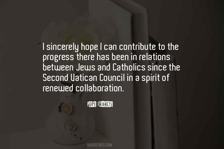 Quotes About The Second Vatican Council #1600309