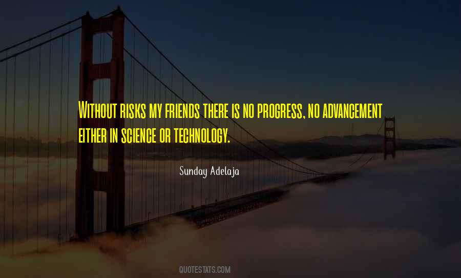 Quotes About Advancement #1316422