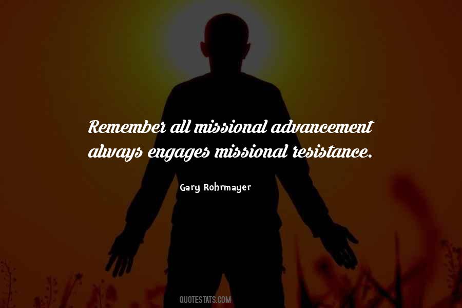 Quotes About Advancement #1326237