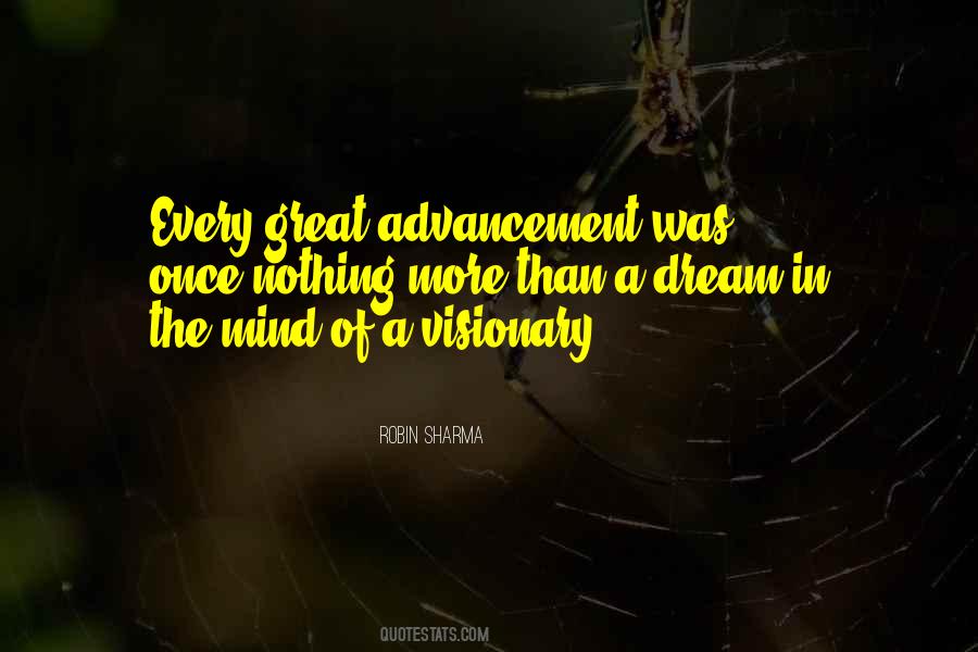 Quotes About Advancement #1786616