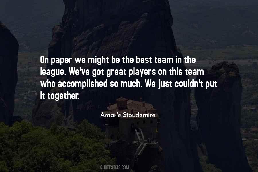 Best Team Quotes #1232388