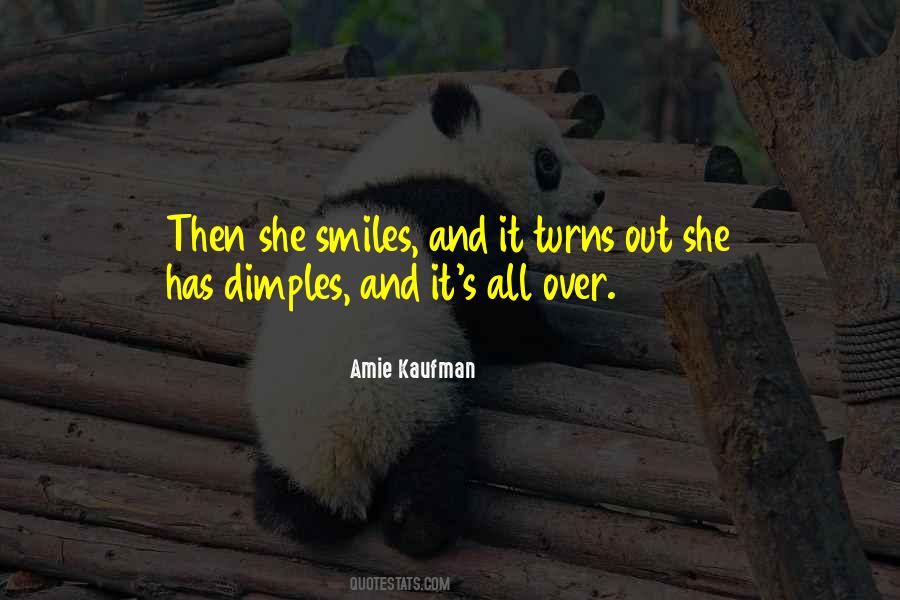Quotes About Dimples #1513950