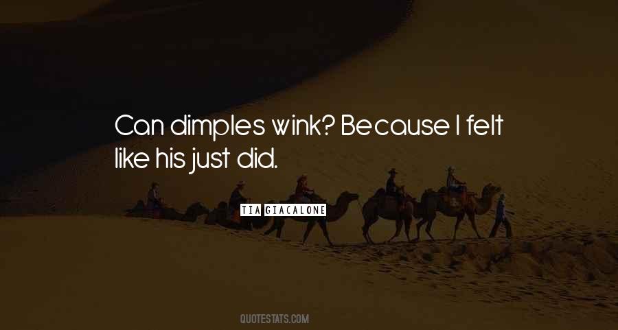 Quotes About Dimples #1682887