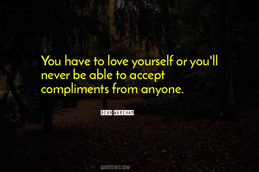 Quotes About To Love Yourself #1080677