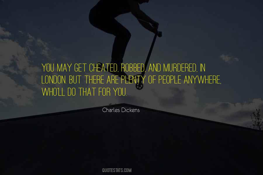 Quotes About London By Charles Dickens #1006902