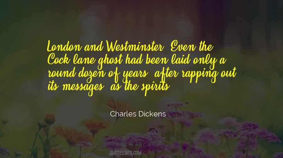 Quotes About London By Charles Dickens #316118