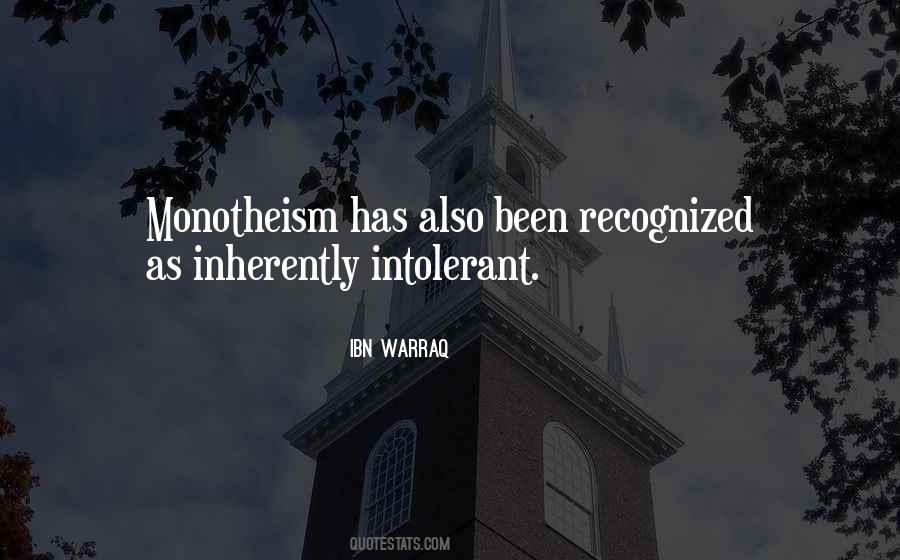Quotes About Monotheism #151569