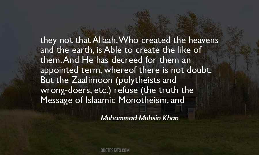 Quotes About Monotheism #1805439