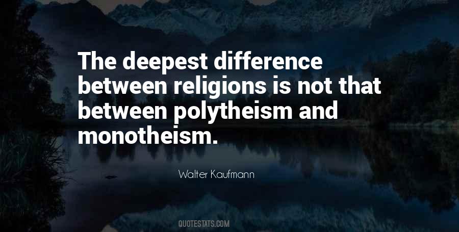 Quotes About Monotheism #1812187