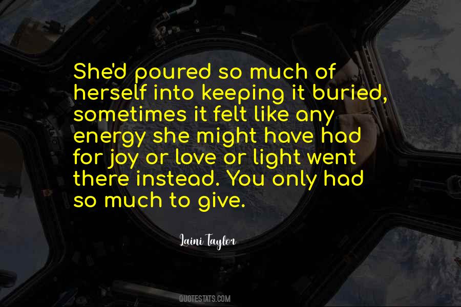 Light Of Joy Quotes #241014