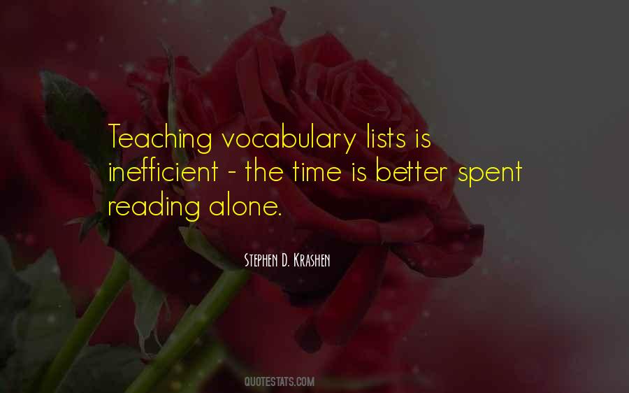 Quotes About Teaching Reading #1138337