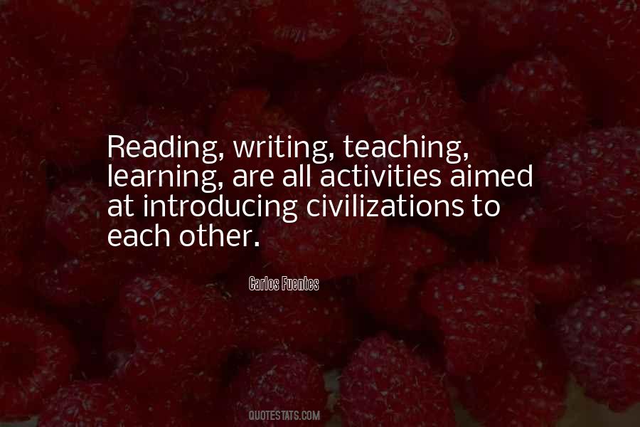 Quotes About Teaching Reading #1392030