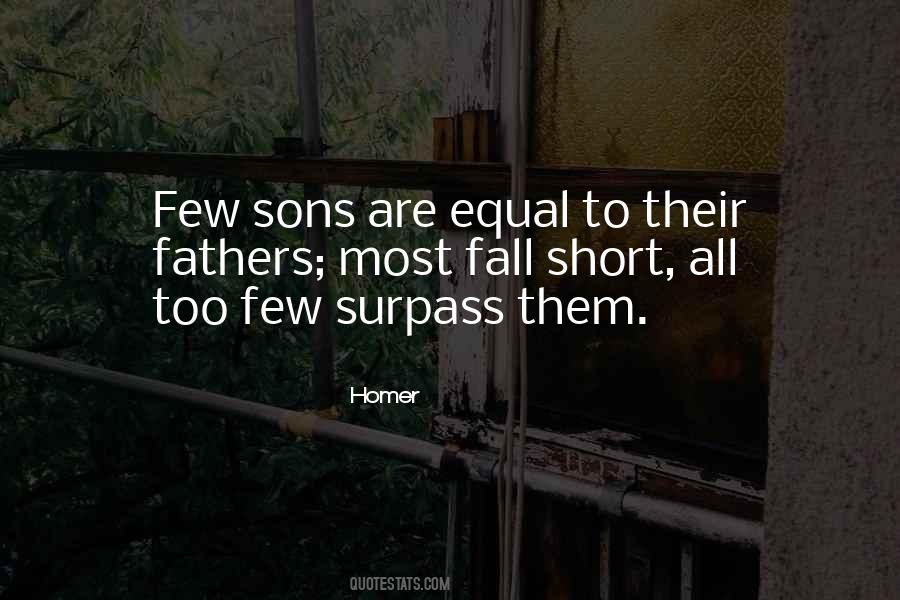 Quotes About Fathers & Sons #1021188