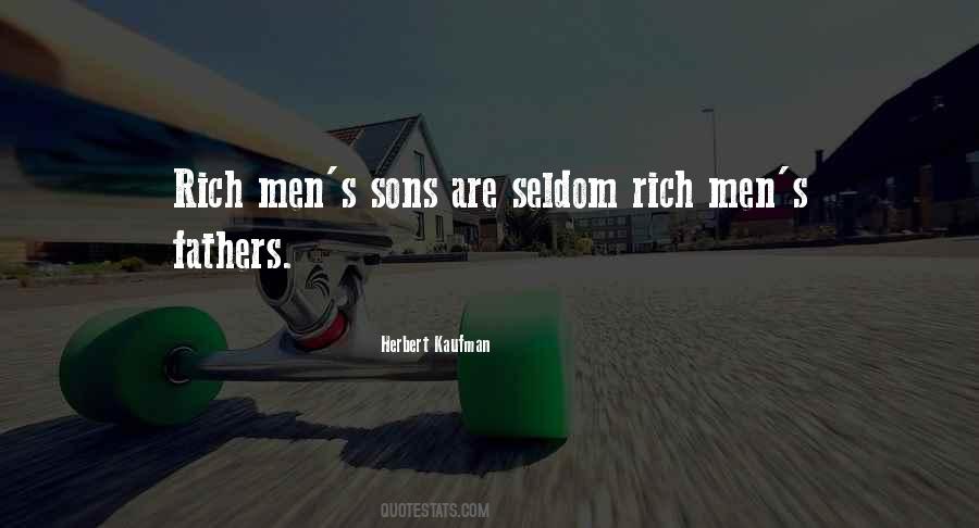 Quotes About Fathers & Sons #1036824