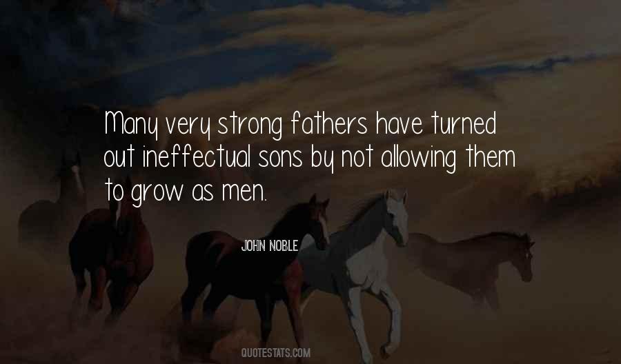 Quotes About Fathers & Sons #282746