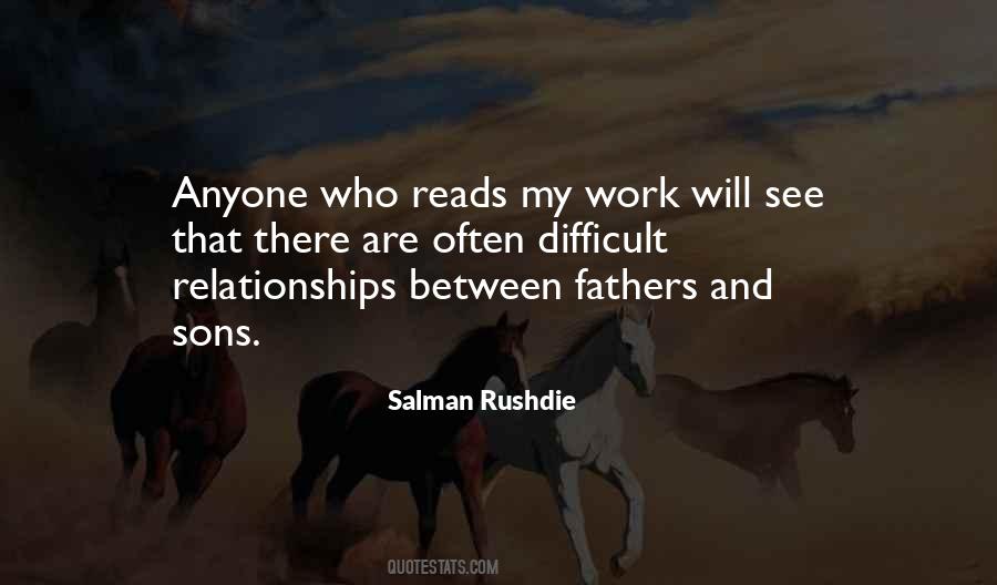 Quotes About Fathers & Sons #723920