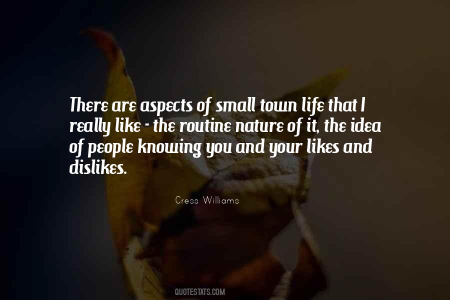 Quotes About Town Life #1299471