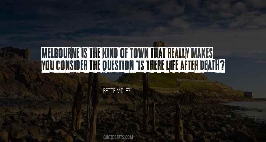 Quotes About Town Life #397451