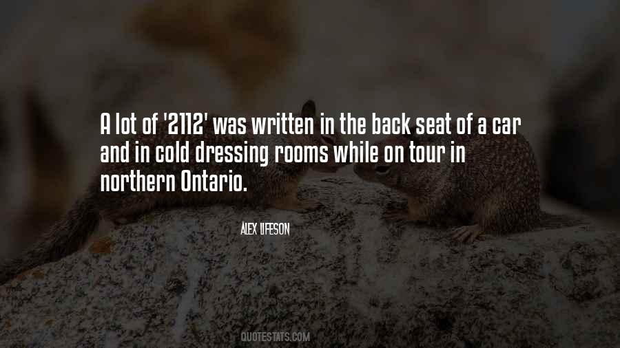 Quotes About Ontario #1061650