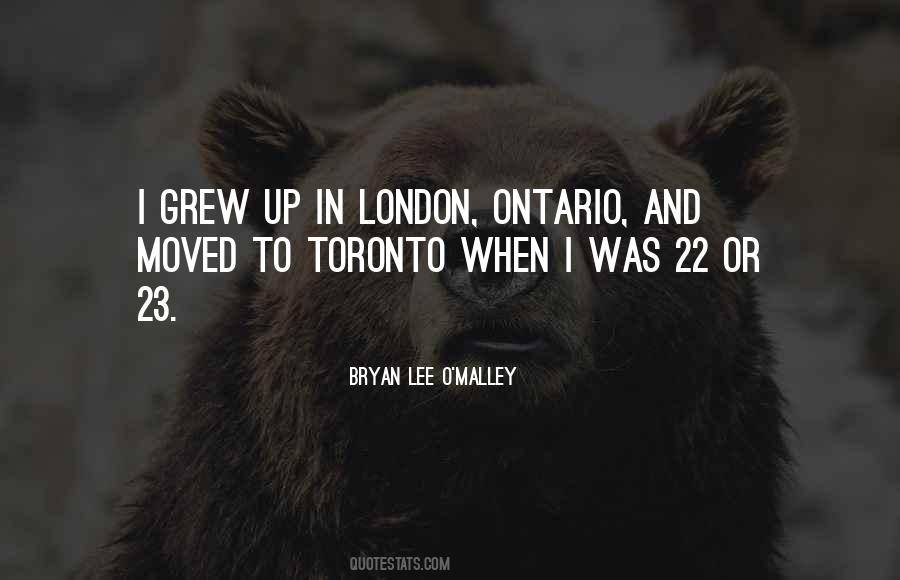 Quotes About Ontario #962850