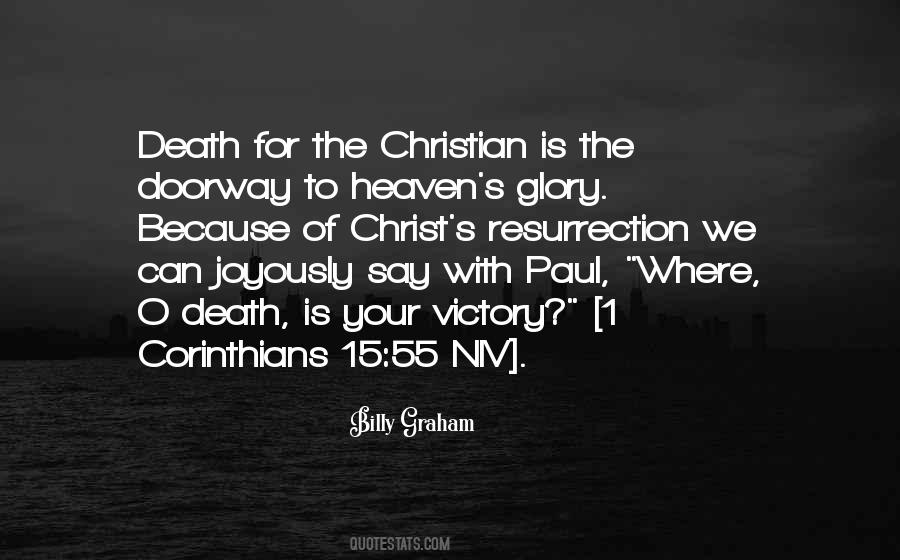 The Victory Of Christ Quotes #1060618